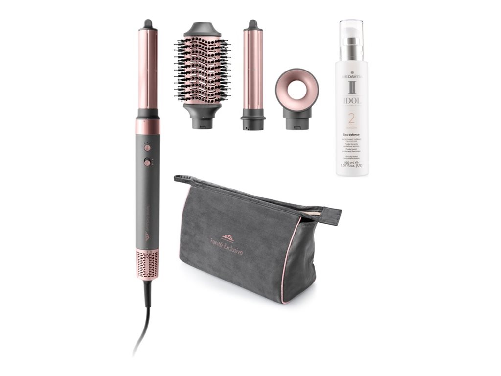 ETA | Multifunctional Hot Air Styler | ETA032390000 Fenité Exclusive | Ion conditioning | Number of heating levels 3 | 1400 W | Gray - Image 2