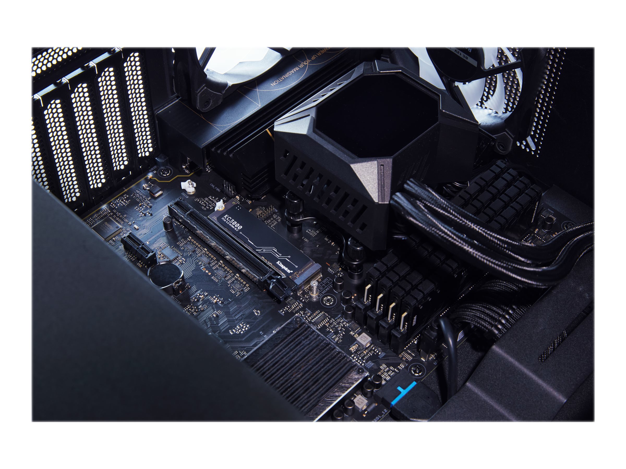 Kingston | SSD | KC3000 | 2048 GB | SSD form factor M.2 2280 | Solid-state drive interface PCIe 4.0 NVMe M.2 | Read speed 7000 MB/s | Write speed 7000 MB/s - Image 4