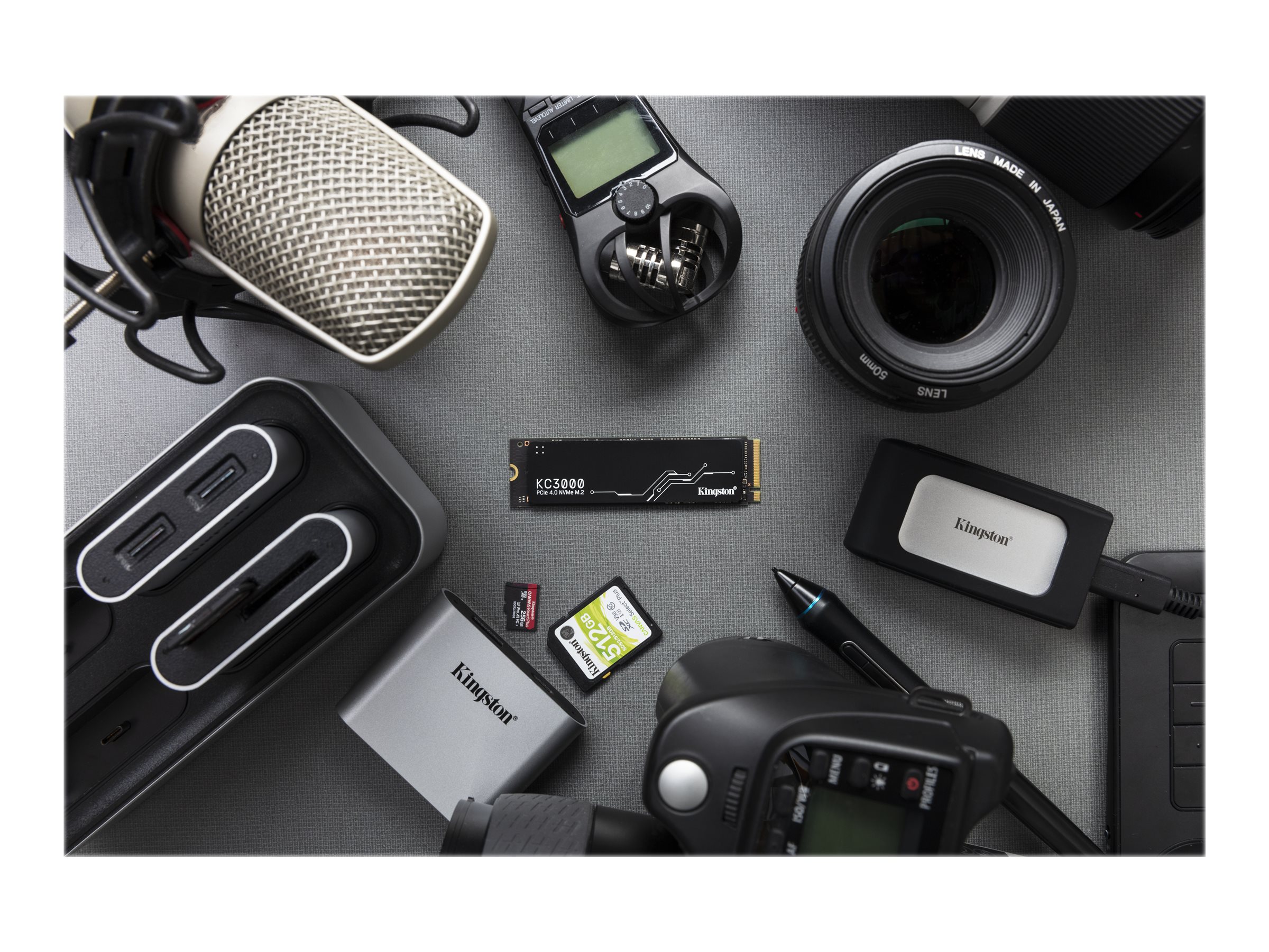 Kingston | SSD | KC3000 | 2048 GB | SSD form factor M.2 2280 | Solid-state drive interface PCIe 4.0 NVMe M.2 | Read speed 7000 MB/s | Write speed 7000 MB/s - Image 5