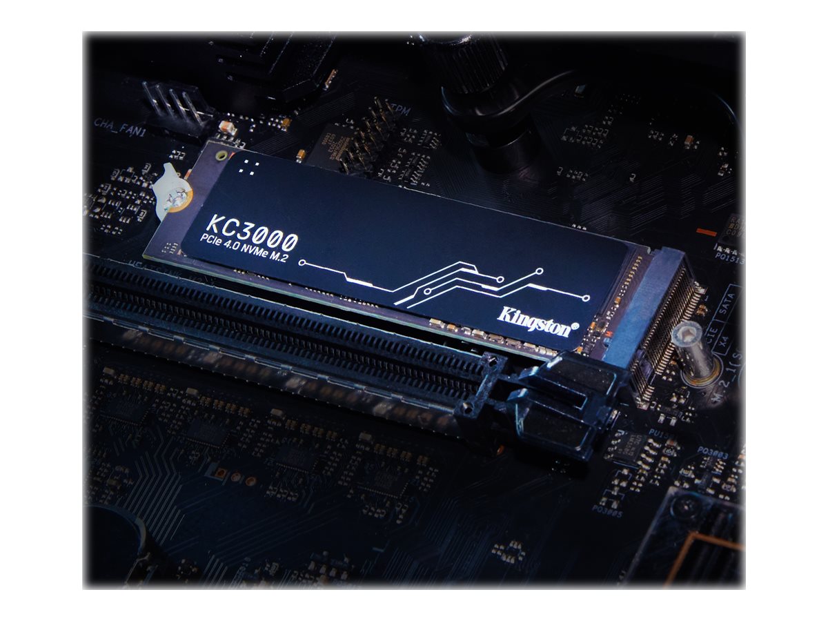 Kingston | SSD | KC3000 | 2048 GB | SSD form factor M.2 2280 | Solid-state drive interface PCIe 4.0 NVMe M.2 | Read speed 7000 MB/s | Write speed 7000 MB/s - Image 7
