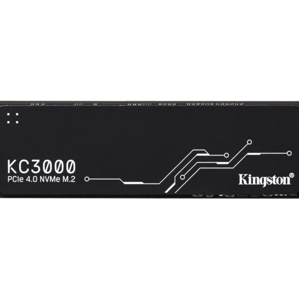 Kingston | SSD | KC3000 | 4096 GB | SSD form factor M.2 2280 | Solid-state drive interface PCIe NVMe Gen 4.0 x 4 | Read speed 7000 MB/s | Write speed 7000 MB/s