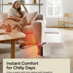 Mill | Compact PTC Fan Heater | CUS1800MECW | PTC Fan | 1800 W | Number of power levels 3 | Suitable for rooms up to 10-30 m² | White