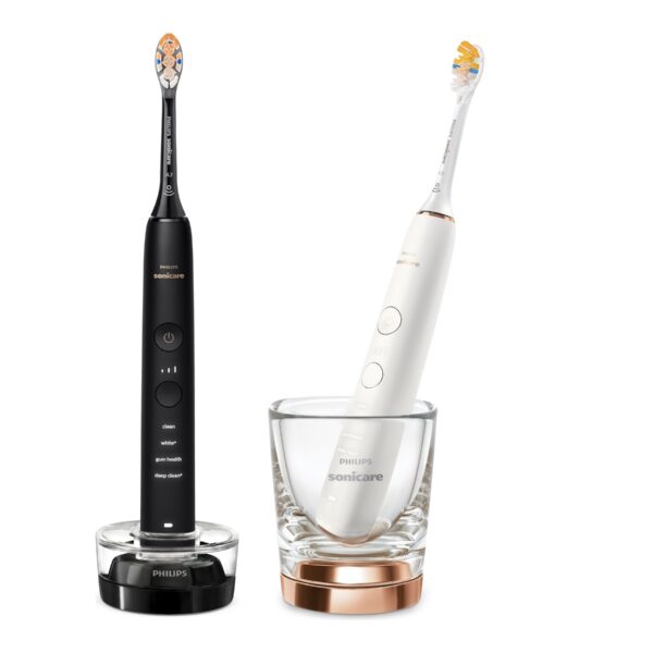 Philips | Electric toothbrush with app | HX9914/69 Sonicare DiamondClean 9000 | Rechargeable | For adults | Number of brush heads included 2 | Number of teeth brushing modes 4 | Black/Rose gold