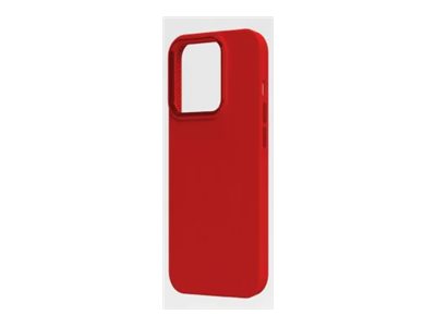 Fixed | MagFlow | Back cover | Apple | iPhone 15 Plus | Liquid silicon | Red - Image 4