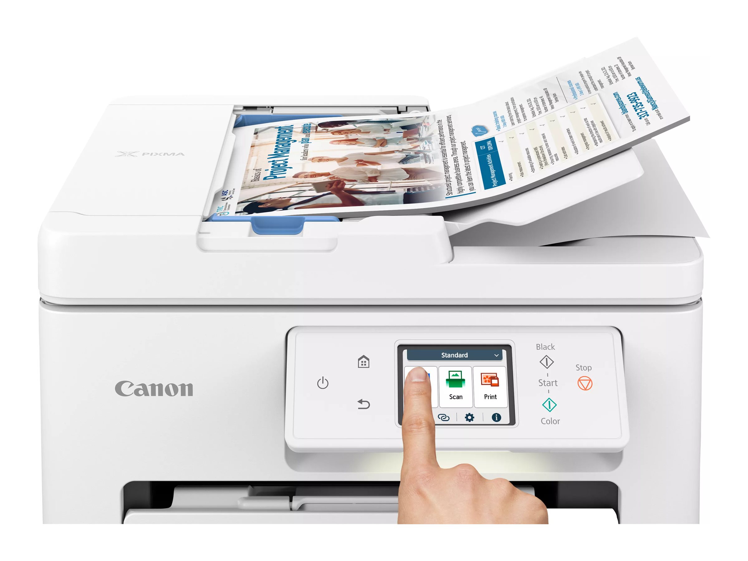 Canon IJ MFP PIXMA TS7750i | Canon Multifunctional printer | PIXMA TS7750I | Inkjet | Colour | A4 | Wi-Fi | White - Image 11