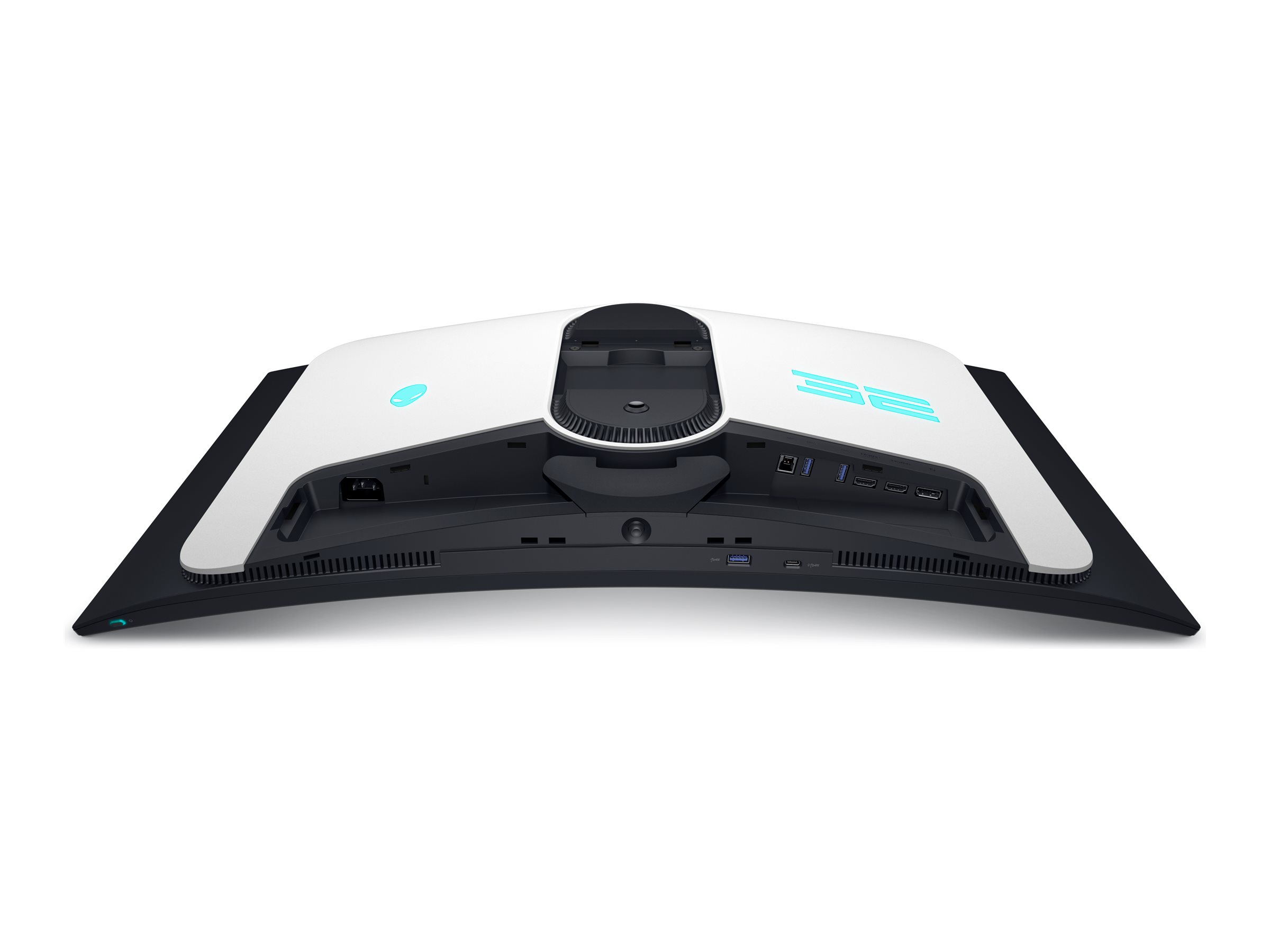 Dell | Curved Screen Gaming Monitor | AW3225QF | 31.6 " | OLED | 4K UHD | 16:9 | 240 Hz | 0.03 ms | 3840 x 2160 pixels | 1000 cd/m² | Power connector, Security-lock slot, Joystick, USB-A, USB-B, USB-C, HDMI, DispalyPort | HDMI ports quantity 2 | White / Black | Warranty 36 month(s) - Image 9