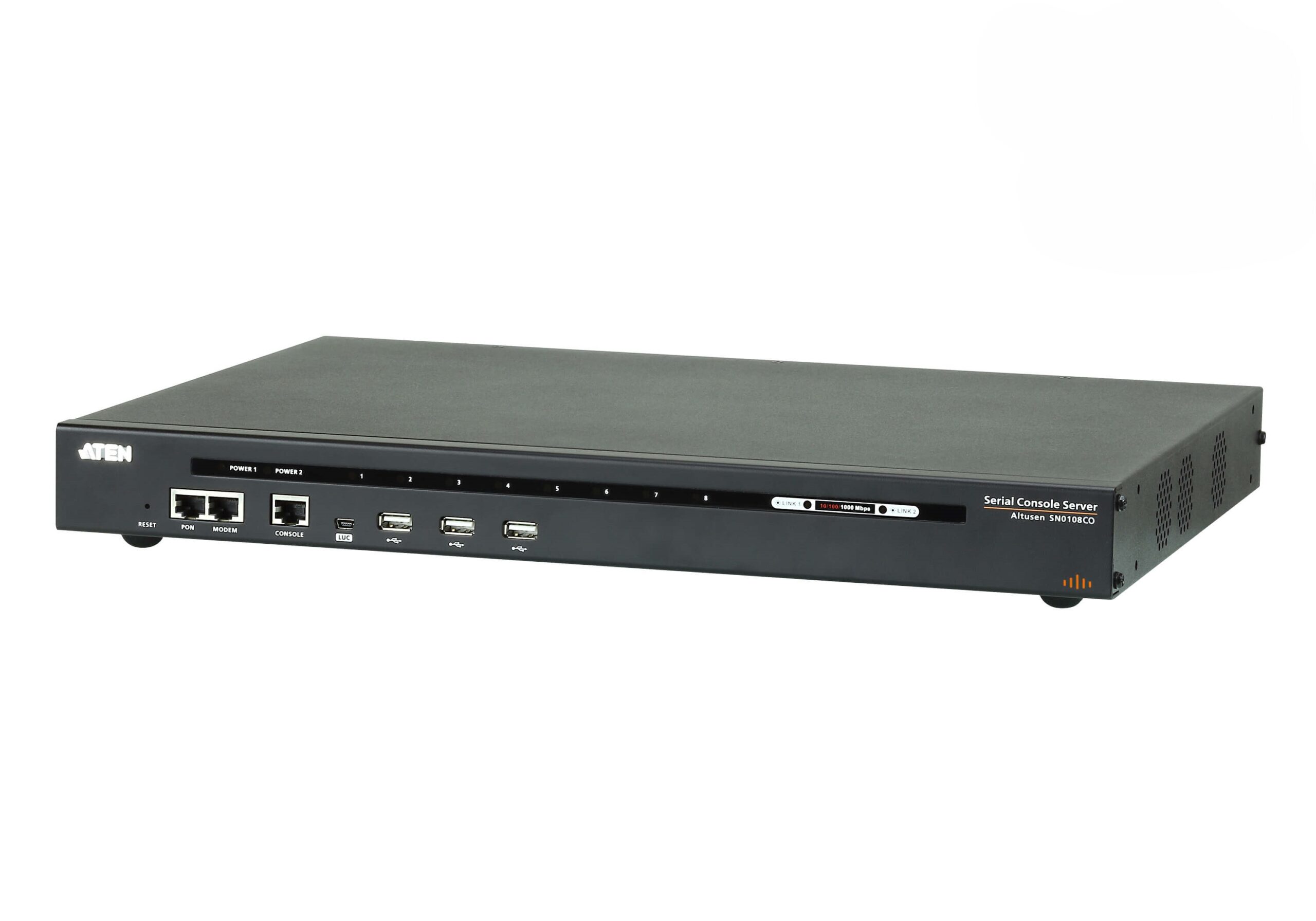 Aten 8-Port Serial Console Server W/Dual Pow | SN0108COD