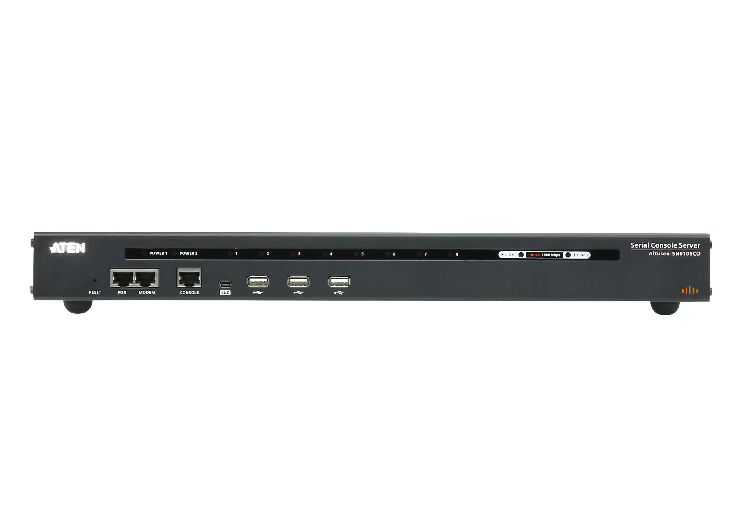 Aten 8-Port Serial Console Server W/Dual Pow | SN0108COD - Image 2