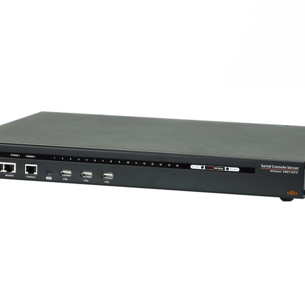 Aten | 16-Port Serial Console Server W/Dual POW | SN0116COD