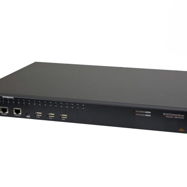 Aten | 32-Port Serial Console Server with Dual Power/LAN | SN0132CO