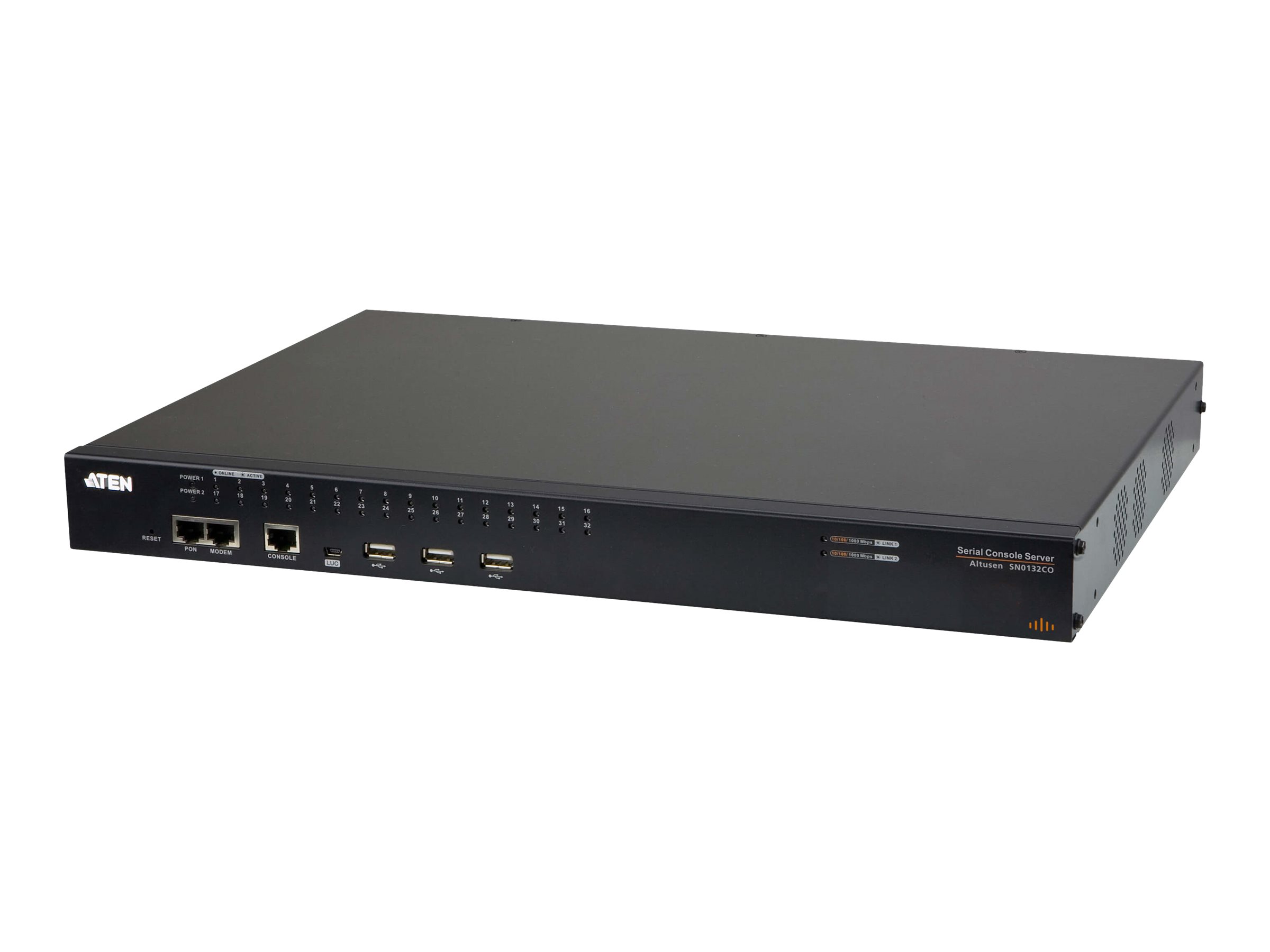 Aten 32-Port Serial Console Server with Dual Power/LAN | SN0132CO - Image 2