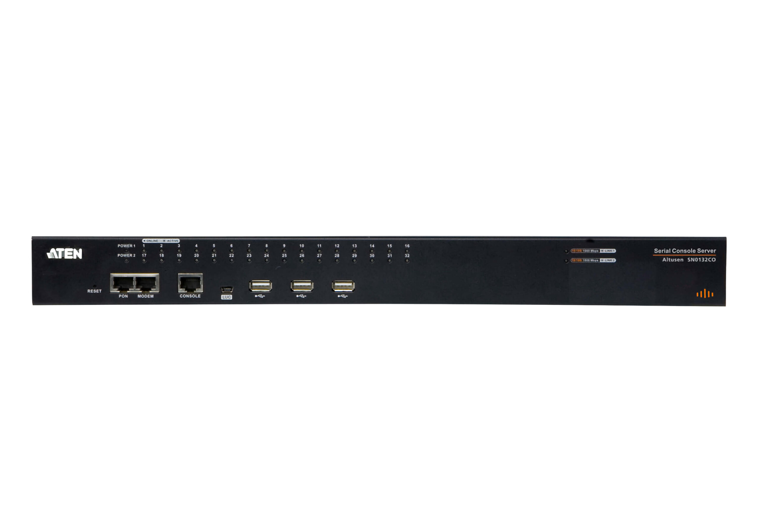 Aten 32-Port Serial Console Server with Dual Power/LAN | SN0132CO - Image 3