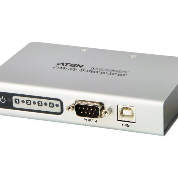 Aten 4-Port USB to RS-232 Hub | UC2324