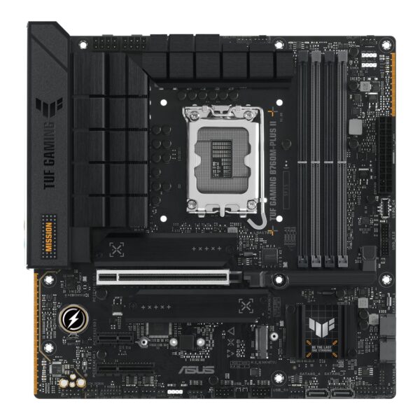 Asus | Processor family Intel B760 | Processor socket 1 x LGA1700 Socket | 4 DIMM slots - DDR5, non-ECC, on-die ECC, unbuffered | Supported hard disk drive interfaces SATA-600 (RAID), 3 x M.2 | Number of SATA connectors 4