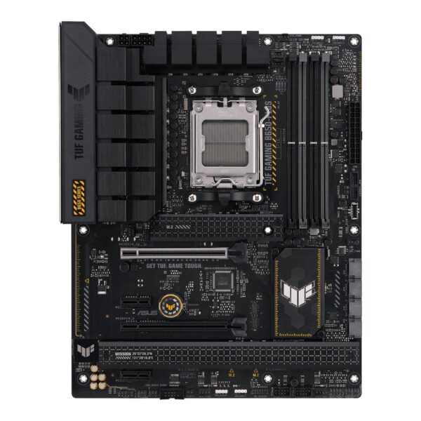 Asus | TUF Gaming B650-Plus - motherboard - ATX | Processor family AMD B650 | Processor socket 1 x Socket AM5 | 4 DIMM slots - DDR5, non-ECC, ECC, on-die ECC, unbuffered | Memory slots 4 | Supported hard disk drive interfaces SATA-600 (RAID), 3 x M.2 | Number of SATA connectors 4