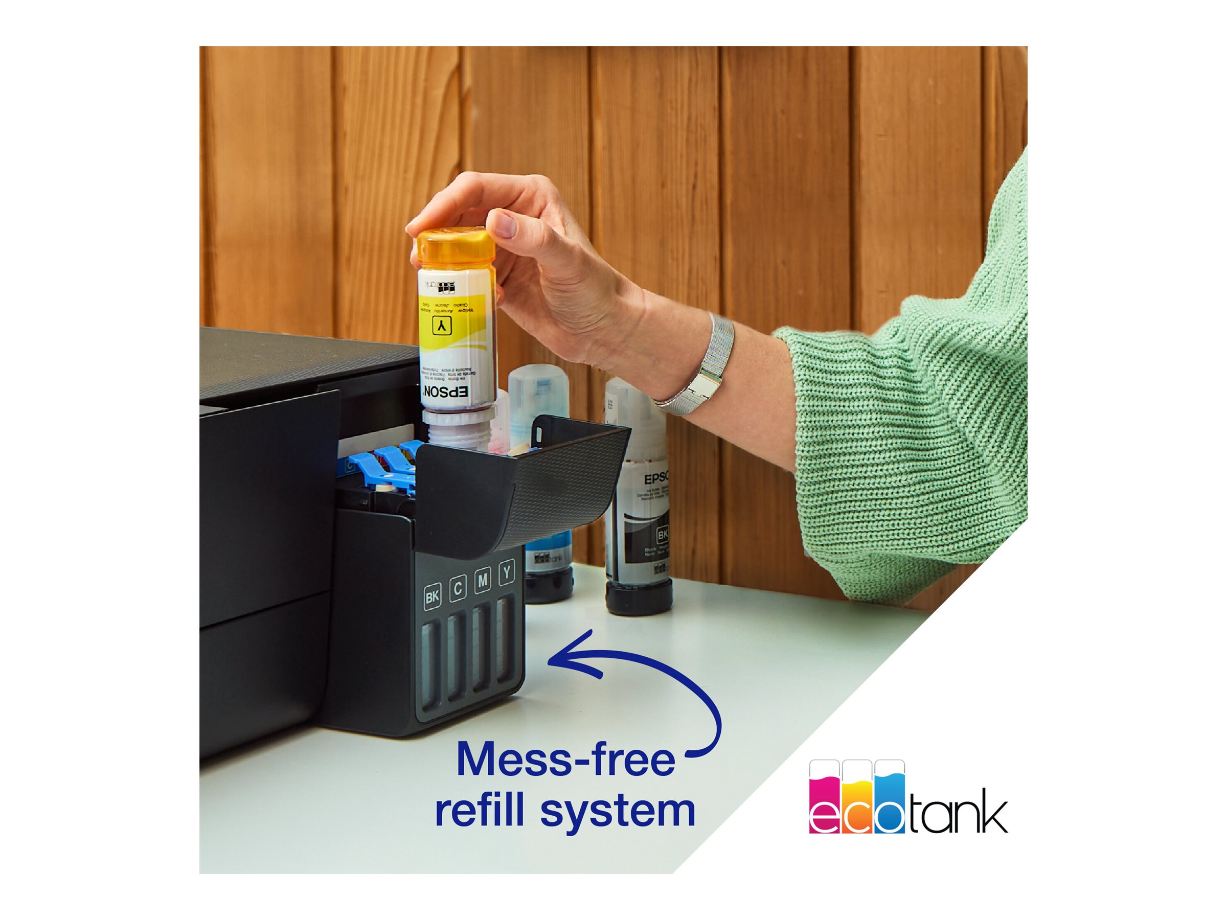 Epson Multifunctional printers | EcoTank L3271 | Inkjet | Colour | A4 | Wi-Fi | Black - Image 5