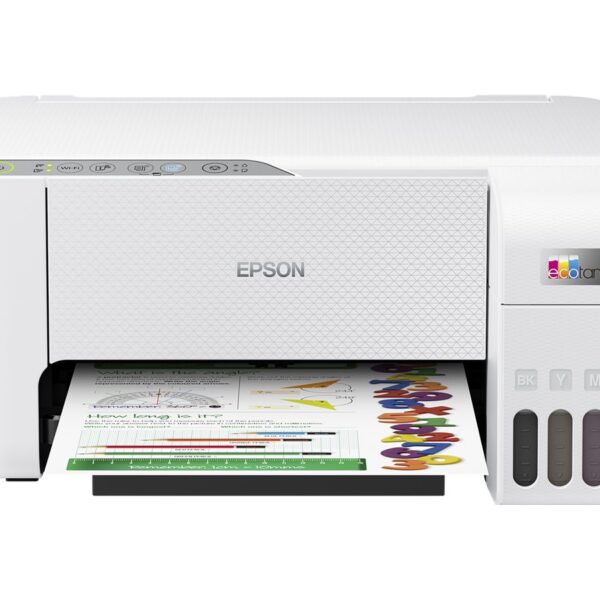 Epson Multifunctional Printer | EcoTank L3276 | Inkjet | Colour | 3-in-1 | A4 | Wi-Fi | White