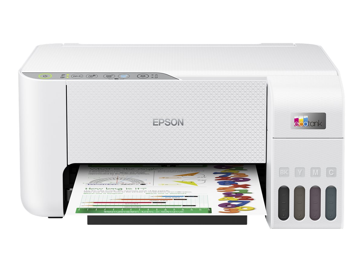 Epson | Multifunctional Printer | EcoTank L3276 | Inkjet | Colour | 3-in-1 | A4 | Wi-Fi | White