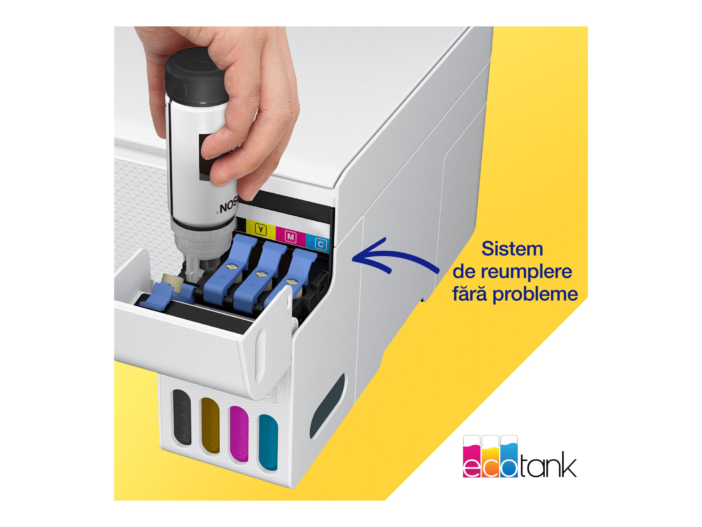 Epson | Multifunctional Printer | EcoTank L3276 | Inkjet | Colour | 3-in-1 | A4 | Wi-Fi | White - Image 6