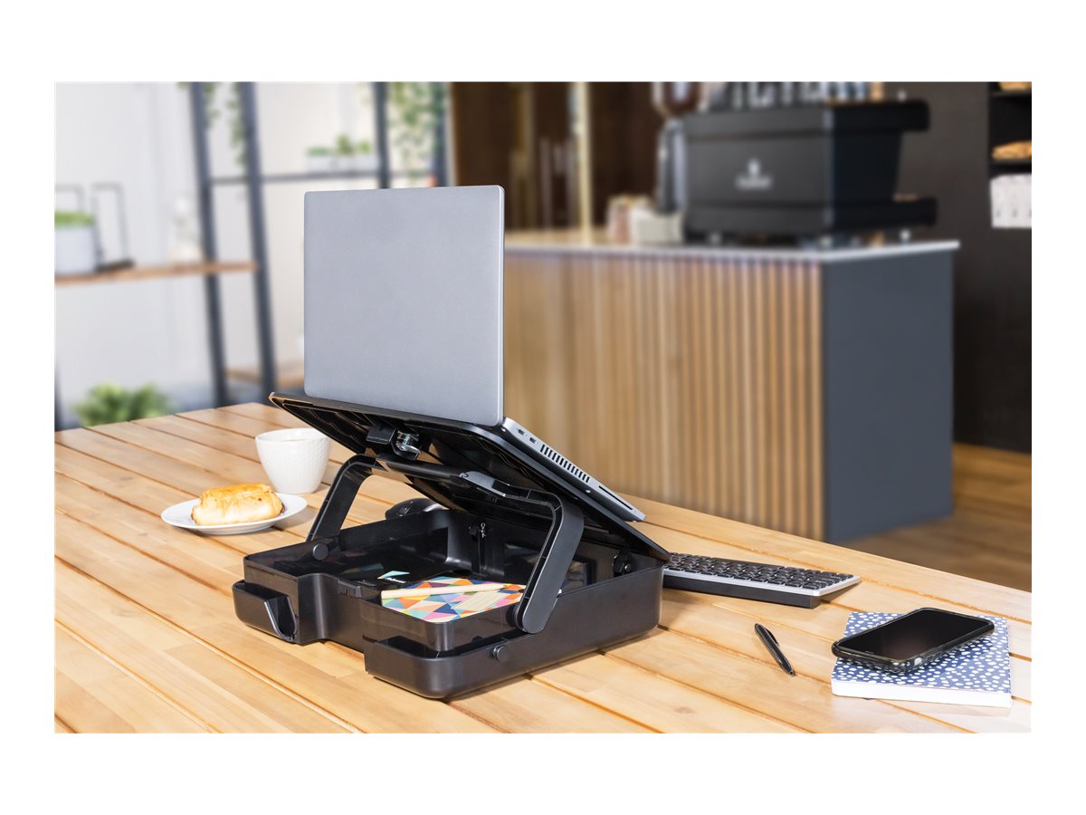Fellowes | Breyta 2in1 Laptop Carry Case/Laptop Riser | Black | 384 x 308 x 89 mm - Image 15