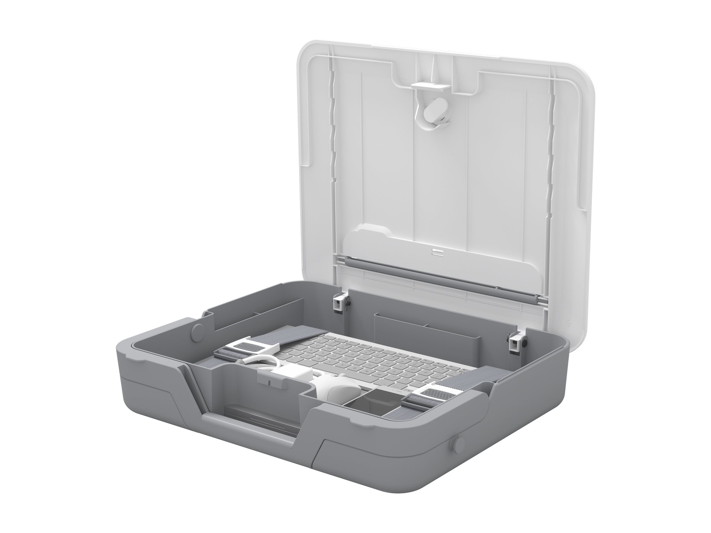 Fellowes | Breyta 2in1 Laptop Carry Case/Laptop Riser | White | 384 x 308 x 89 mm - Image 6