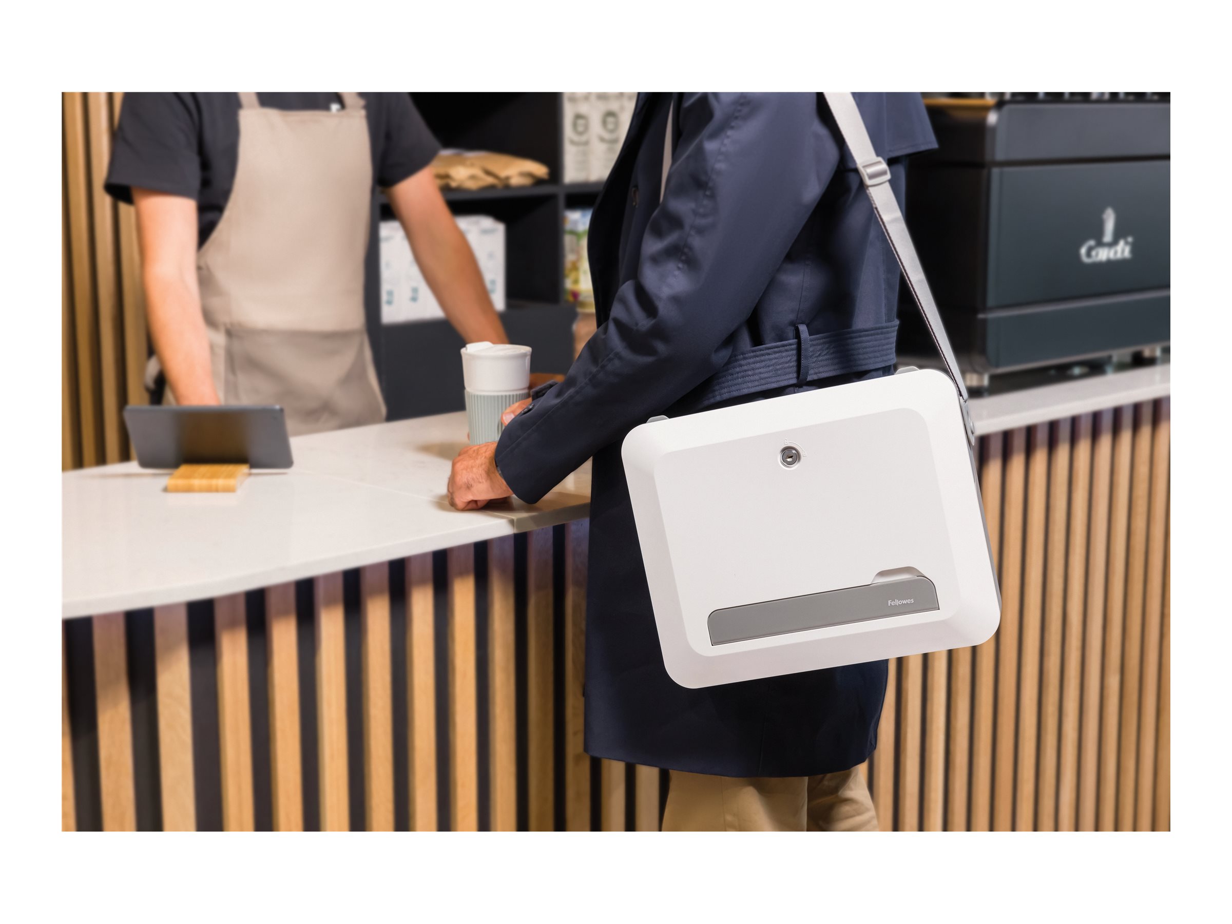 Fellowes | Breyta 2in1 Laptop Carry Case/Laptop Riser | White | 384 x 308 x 89 mm - Image 12