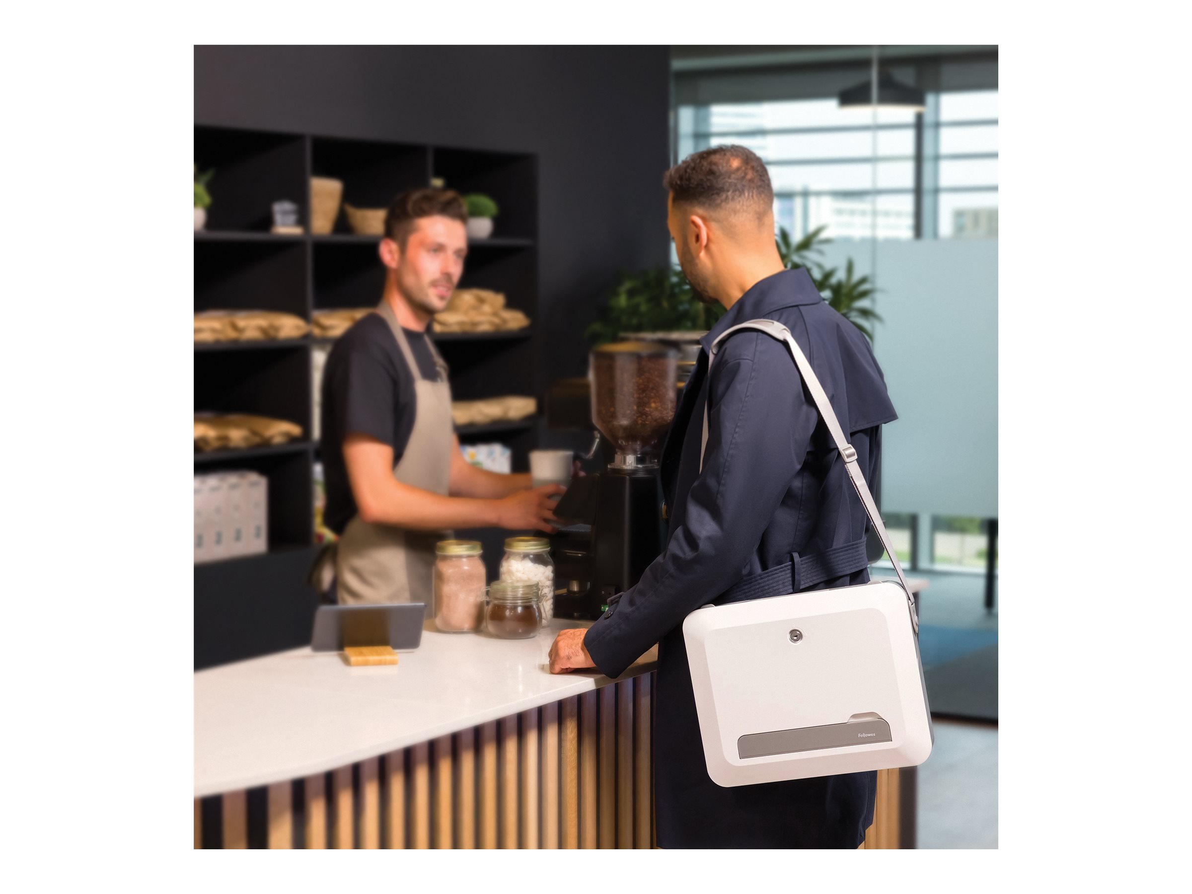 Fellowes | Breyta 2in1 Laptop Carry Case/Laptop Riser | White | 384 x 308 x 89 mm - Image 14