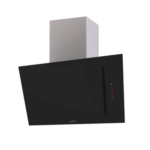 CATA | Hood | RENOVA PURE AIR VNV90 XGBK | Wall mounted | Energy efficiency class A+++ | Width 90 cm | 1400 m³/h | Touch control | LED | Black