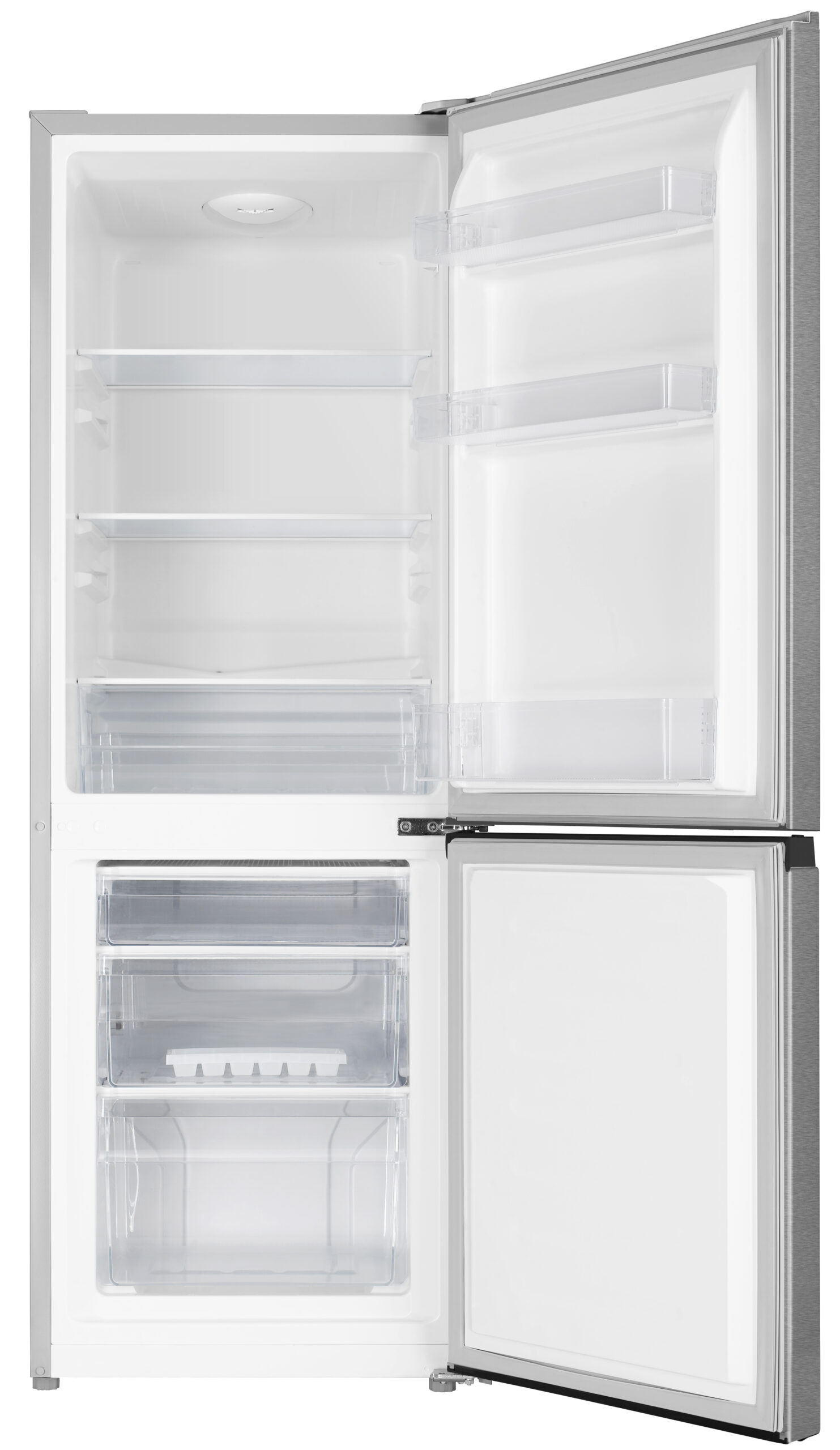 Gorenje | Refrigerator | RK14EPS4 | Energy efficiency class E | Free standing | Combi | Height 143 cm | Fridge net capacity 122 L | Freezer net capacity 53 L | 39 dB | Silver - Image 3