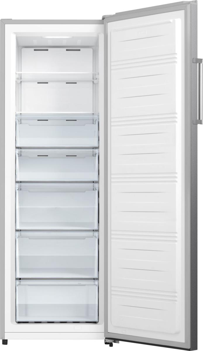 Gorenje | Freezer | FN617EES5 | Energy efficiency class E | Upright | Free standing | Height 172 cm | Total net capacity 240 L | No Frost system | Display | Stainless Steel - Image 4