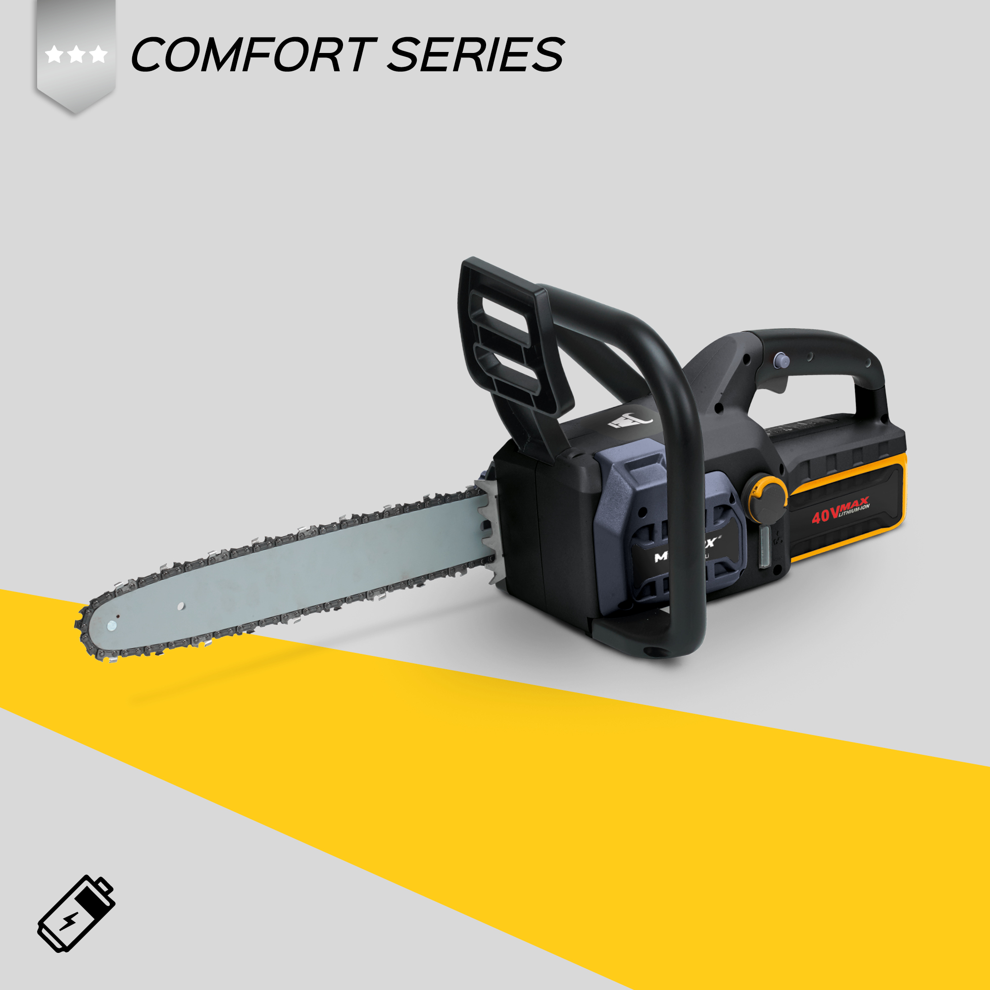 MoWox | Hand Held Battery Chain Saw (without battery) | ECS 3540 Li | 40 V | Lithium-ion technology - Image 5