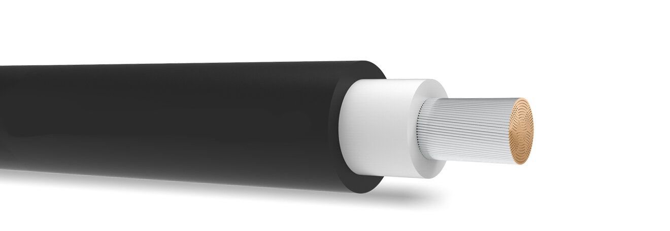 General Cavi | H1Z2Z2-K 1x6 Solar Cable, Black (500m)