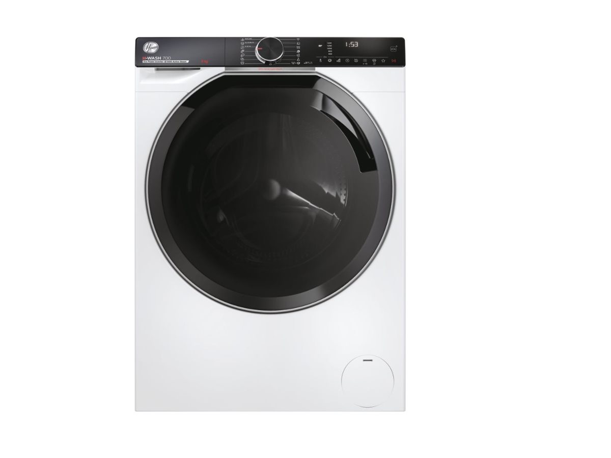 Hoover | Washing Machine | H7W449AMBC-S | Energy efficiency class A | Front loading | Washing capacity 9 kg | 1400 RPM | Depth 51 cm | Width 60 cm | LED | Steam function | Wi-Fi | White - Image 6