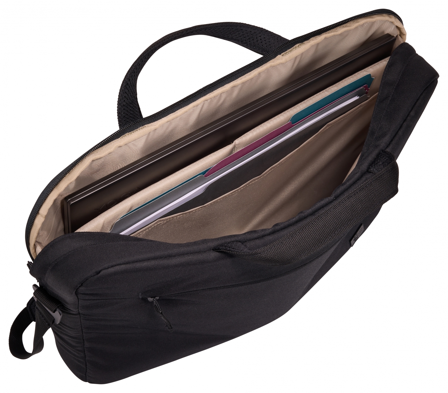 Case Logic | INVIA116 | Invigo Eco Attaché | Attaché | Black | Shoulder strap - Image 4