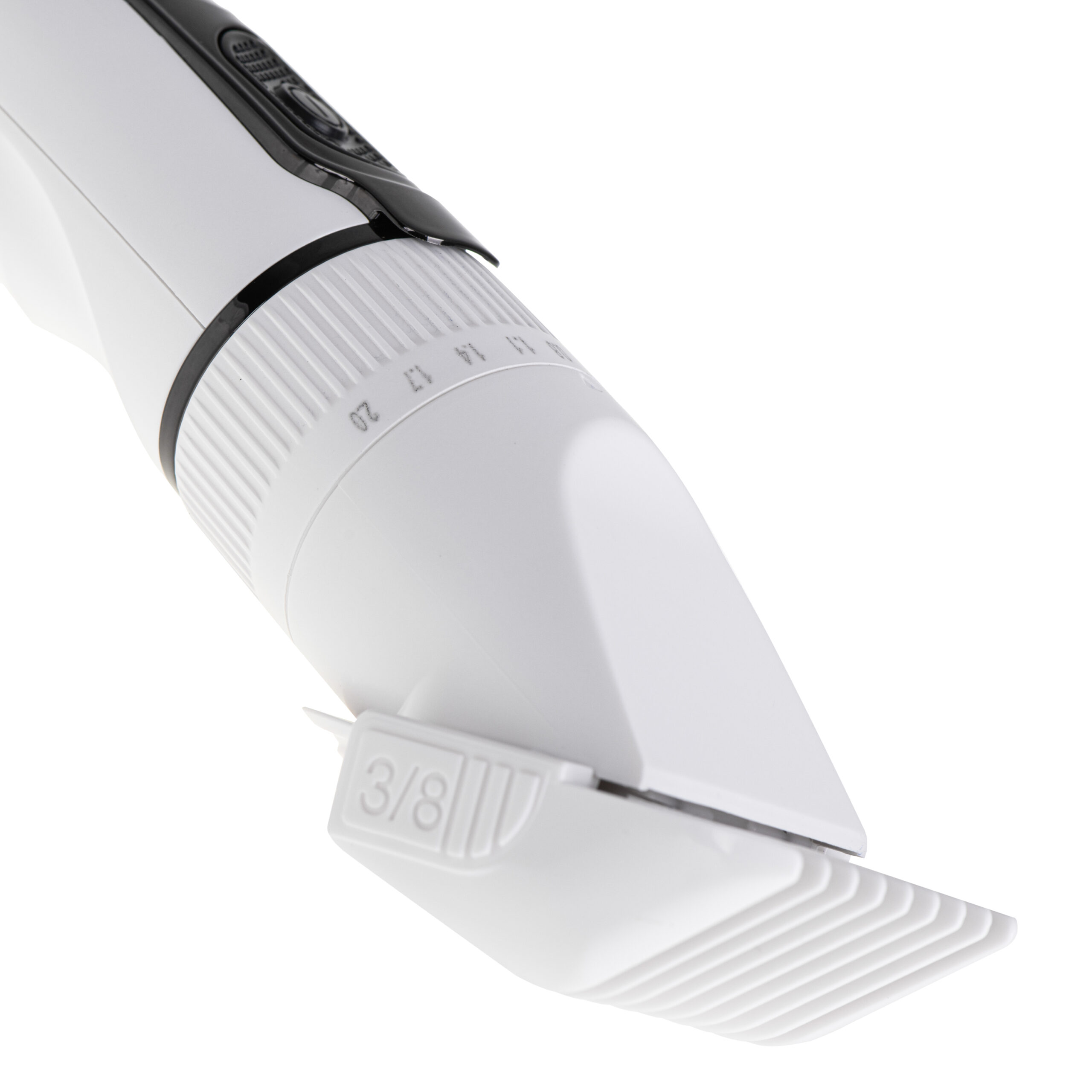 Adler | Hair Clipper with LCD Display | AD 2839 | Cordless | Number of length steps 6 | White/Black - Image 7