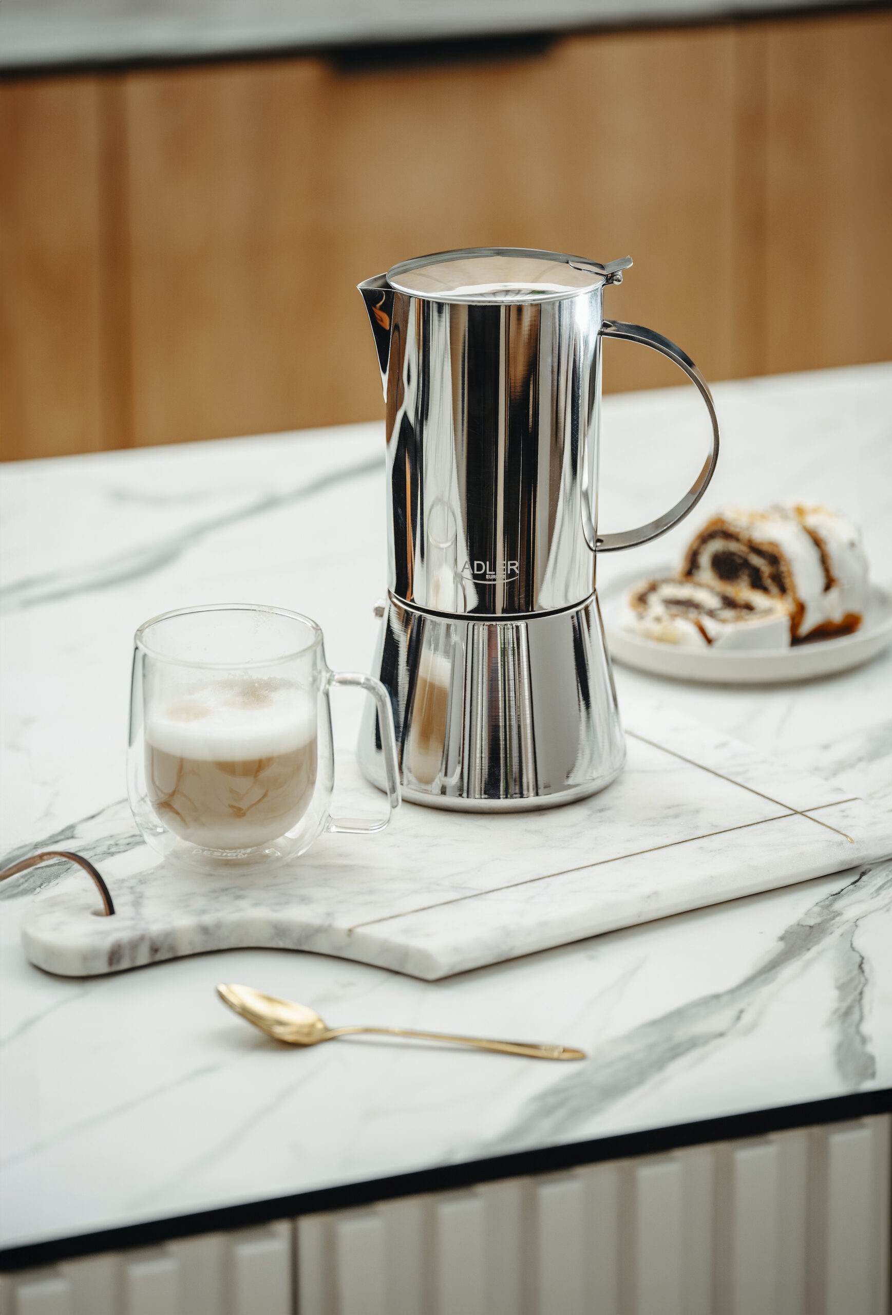 Adler | Espresso Coffee Maker | AD 4419 | Stainless Steel - Image 7