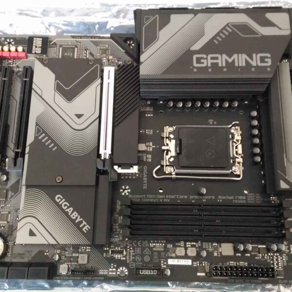 SALE OUT. Gigabyte | Z790 GAMING X AX 1.0 M/B | Processor family Intel | Processor socket  LGA1700 | DDR5 DIMM | Memory slots 4 | Supported hard disk drive interfaces 	SATA, M.2 | Number of SATA connectors 6 | Chipset Z790 Express | ATX | USED, REFURBISHED, WITHOUT ORIGINAL PACKAGING AND ACCESSORIES, ONLY BACKPANEL AND ANTENNA INCLUDED