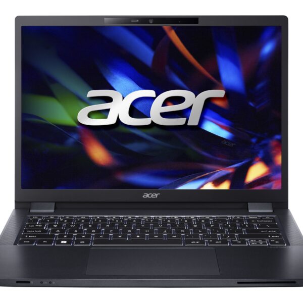 Acer TravelMate | TMP414-53-TCO-52H8 | Black | 14 " | WUXGA | 1920 x 1200 pixels | Intel Core i5 | i5-1335U | 16 GB | DDR4 SDRAM | Solid-state drive capacity 512 GB | Intel UHD Graphics | Windows 11 Pro | 802.11ax | Keyboard language English | Keyboard backlit | Warranty 36 month(s)