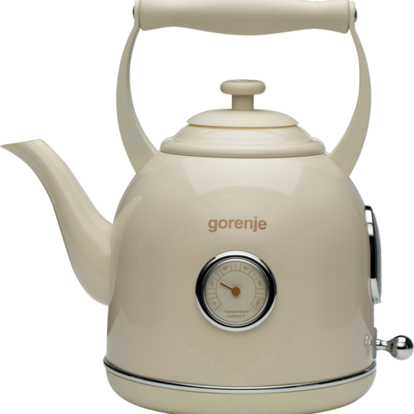 Gorenje | Kettle | K17CLIN | Electric | 2000 W | 1.7 L | Plastic/Metal | 360° rotational base | Ivory