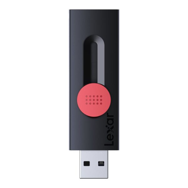 Lexar | Flash Drive | JumpDrive D300 | 128 GB | USB 3.2 Gen 1 | Black/Red