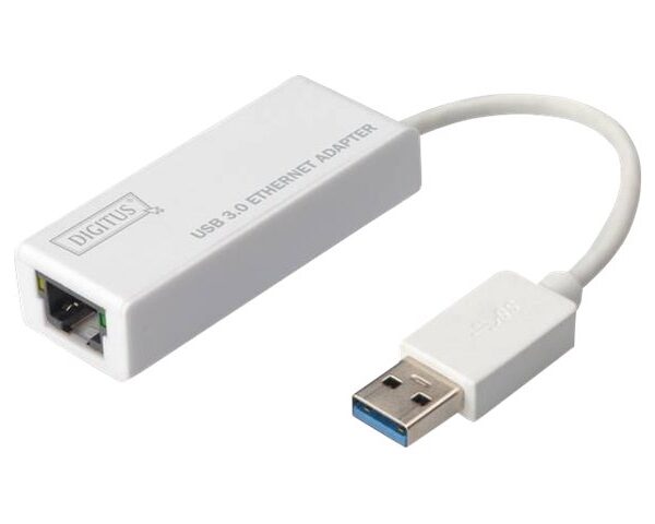 Digitus | USB 3.0 to Gigabit Ethernet Adapter USB-A Male, 10/100/1000 Mbps | DN-3023 | Network Adapter