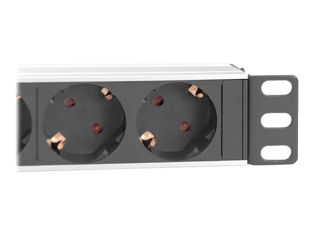 10” Socket Strip with Aluminum Profile, 4-way safety sockets | DN-95418 - Image 8