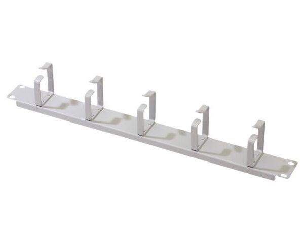 Digitus | Cable Management Panel with Cable Rings for 483 mm (19") Cabinets, 1U | DN-97601 | Grey