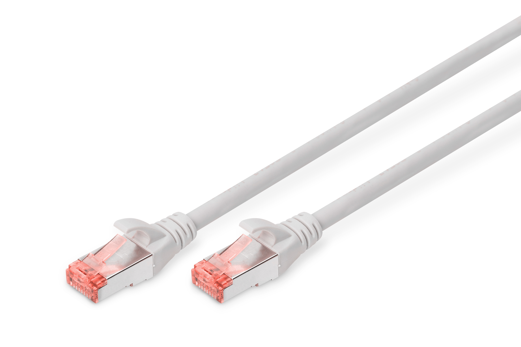 CAT 6 S/FTP | Patch cord | Length 10 m | Grey - Image 3
