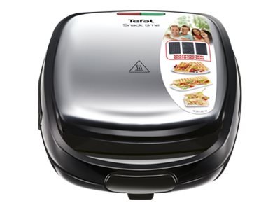 TEFAL Sandwich Maker | SW342D38 | 700 W | Number of plates 3 | Black/Stainless Steel - Image 2