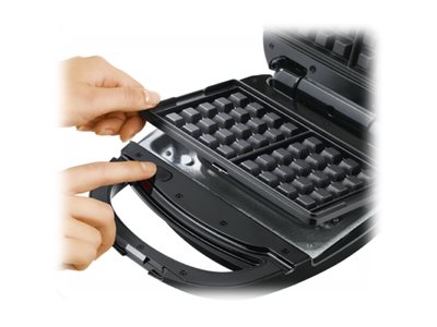 TEFAL Sandwich Maker | SW342D38 | 700 W | Number of plates 3 | Black/Stainless Steel - Image 6