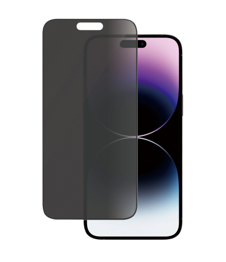 PanzerGlass | Screen protector | Apple | iPhone 14 Pro Max | Tempered glass | Black | Ultra-Wide Fit; Diamond strength; Fingerprint resistant, Privacy Filter