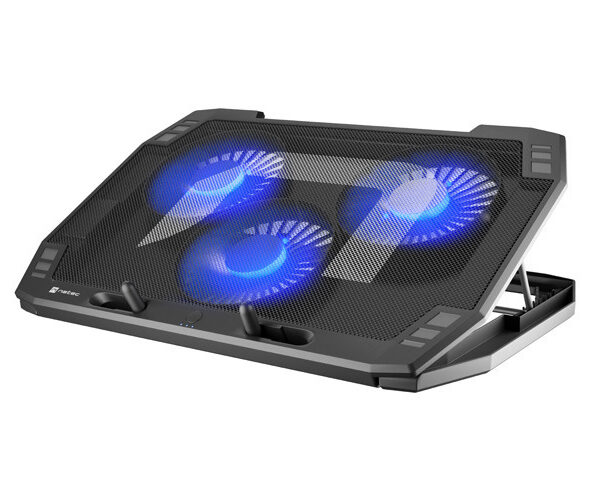 Natec | Laptop Cooling Pad | ORIOLE | Black | 270 x 400 x 25 mm | 740 g