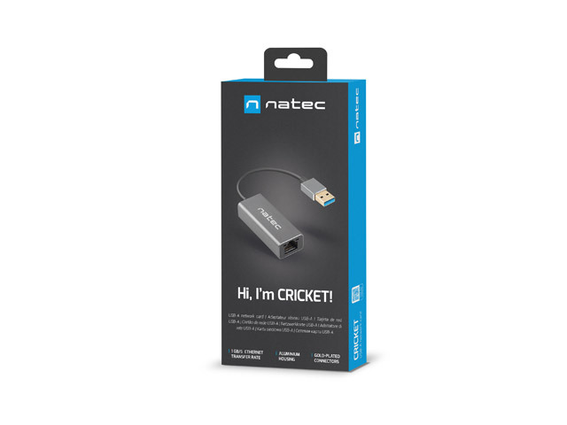 Natec | Ethernet Adapter Network Card | NNC-1924 Cricket USB 3.0 - Image 6