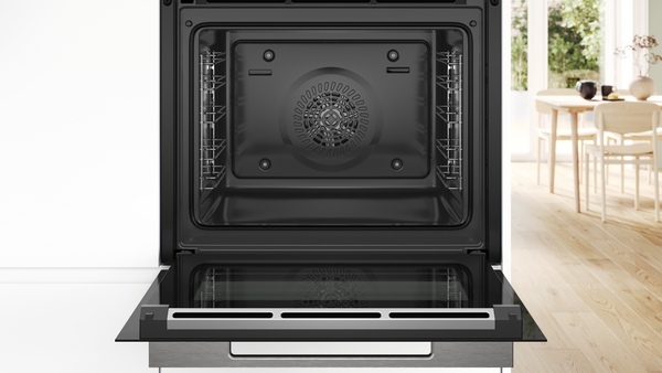 Bosch | Oven | HBG7221B1 | 71 L | Electric | Hydrolytic | Touch | Height 59.5 cm | Width 59.4 cm | Black - Image 3